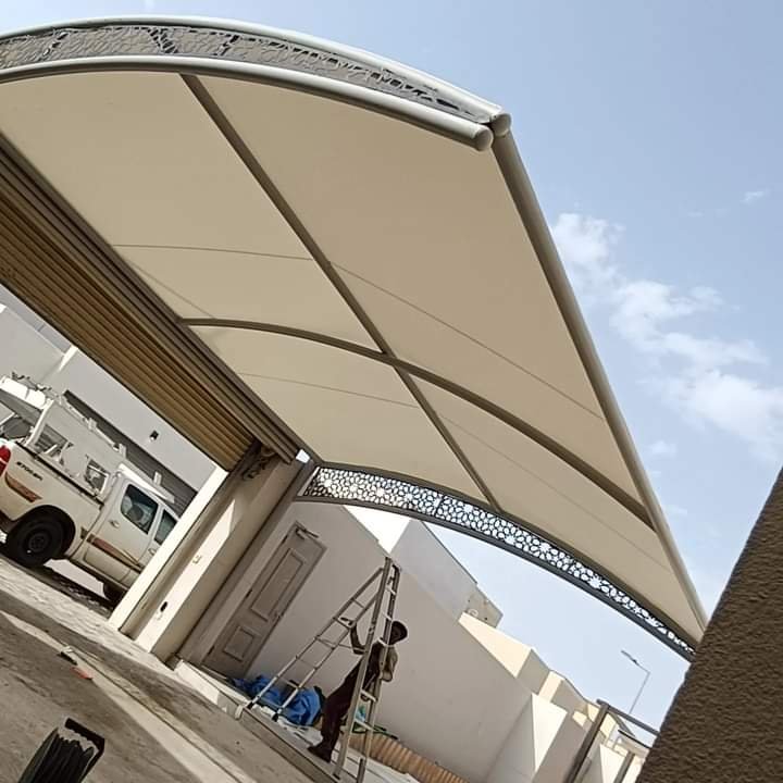 مظلات سيارات للفلل والقصور | حداد مظلات وسواتر الرياض