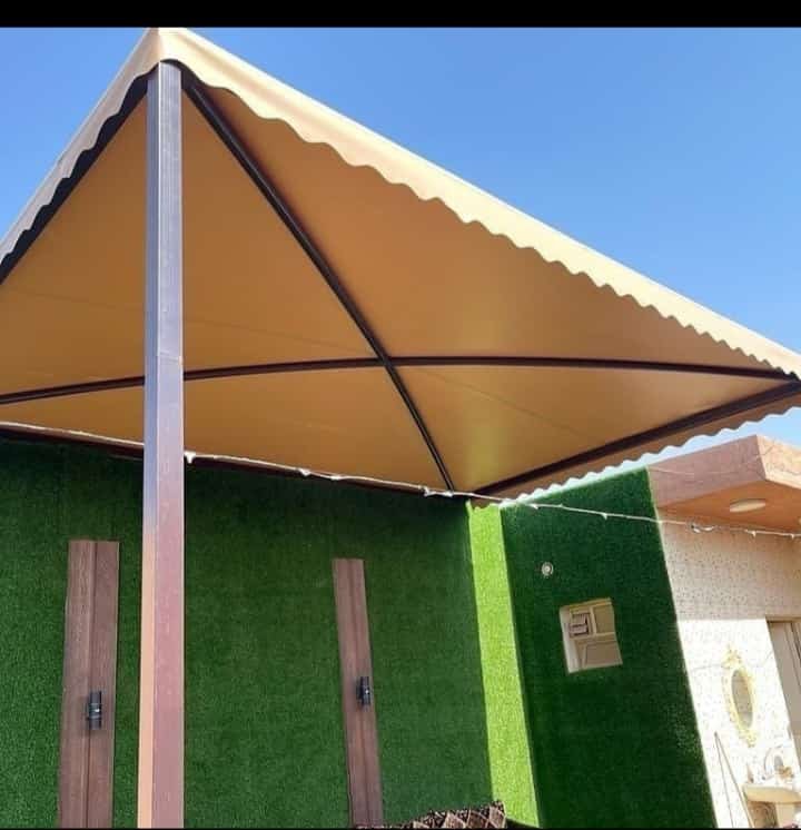 مظلات سيارات في الرياض | حداد مظلات وسواتر الرياض